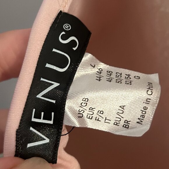 Pink V-neck Tank Top - Picture 2 of 2